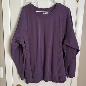 Maurices Purple Long Sleeve Sweater
